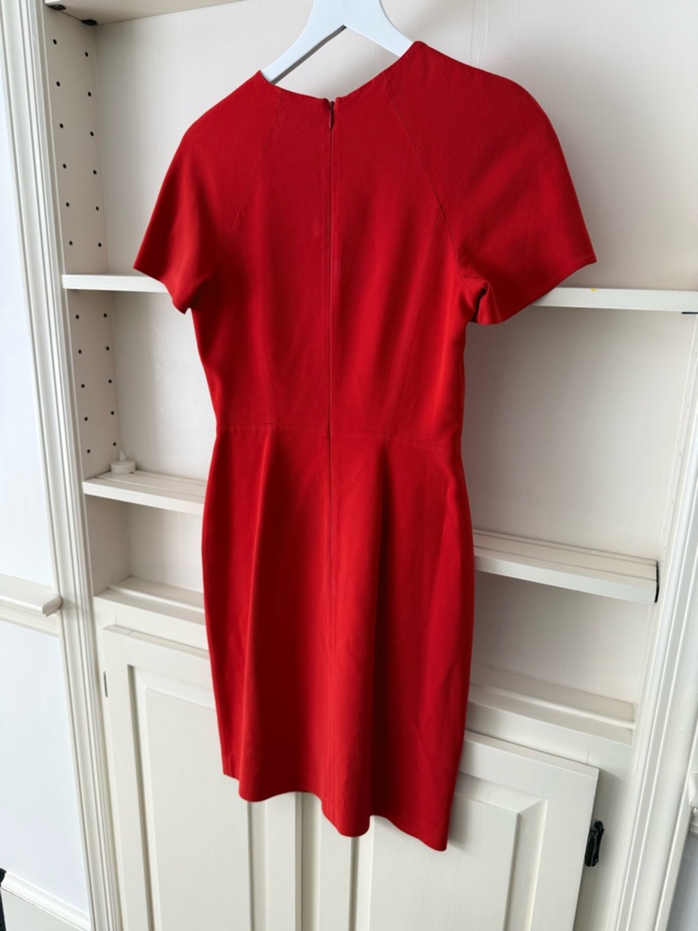Saba Red Midi Sheath Dress